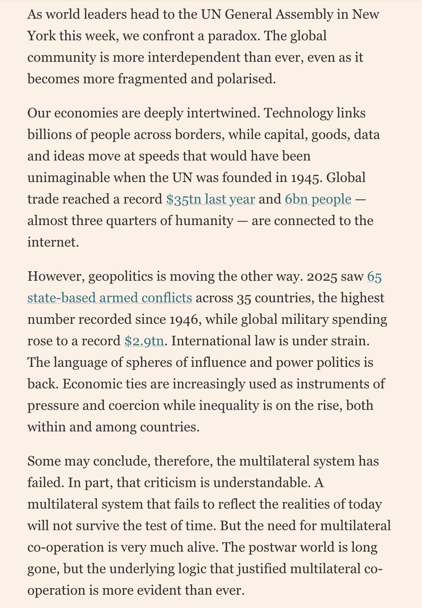benphillips76's tweet photo. Multilateralism is not idealism. It is a necessity. 

Lula, Costa, Ruto and Carney are right. 

🔗 https://t.co/hq6527xhdO https://t.co/FX7VO9aaBD