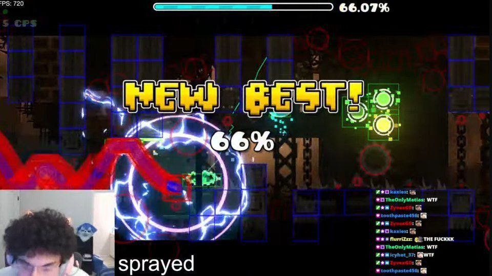 coreboardgd's tweet photo. 🇺🇸@gdzoink got 66% on Heliopolis (equal to #1 demon). Following that achievement the player still stays at #1 with 2.52 points, above 🇺🇸wPopoff. https://t.co/zAiRtOapQY