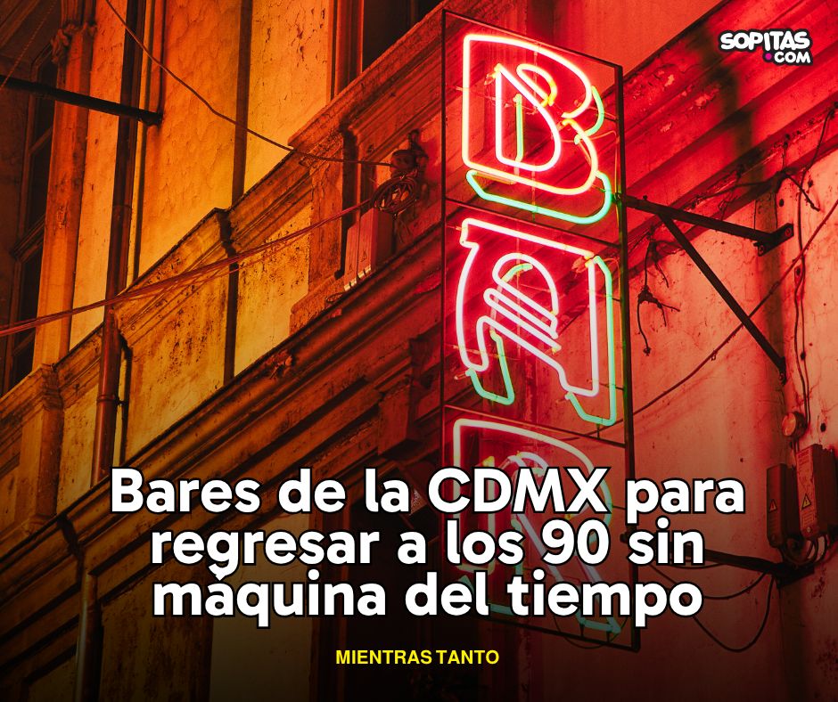 sopitas's tweet photo. ¿Ganas de un plan nostálgico? 🍸 Te contamos sobre 5 lugares de la CDMX donde puedes escuchar clásicos de los 90, jugar maquinitas y tomarte unos tragos entre luces de neón. https://t.co/8EKeuiPMFw https://t.co/lFicpOwD3T