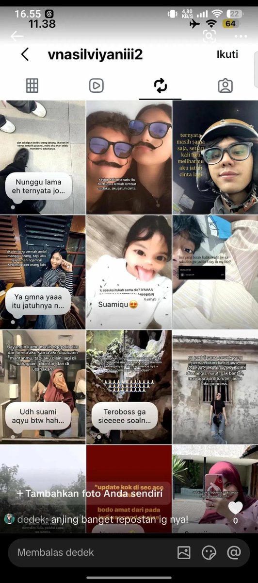 kabjagyi's tweet photo. bener-bener emang sekeluarga sakit jiwa.
calon suami ngehamilin kakaknya, orang tuanya gak ngebela, kakaknya juga bangga banget udah ngerebut calon suaminya. https://t.co/CkWXUTACp6