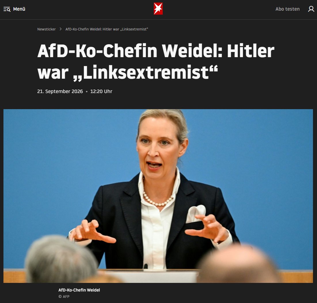 bjoernstengel's tweet photo. #Geschichtsrevisionismus
Die »linke Nazis«-These wird seit der Nachkriegszeit von Rechtsextremen genutzt, um die eigene Verantwortung zu relativieren und die eigene Ideologie zu verharmlosen. 1/2 https://t.co/YXaajoGs1O