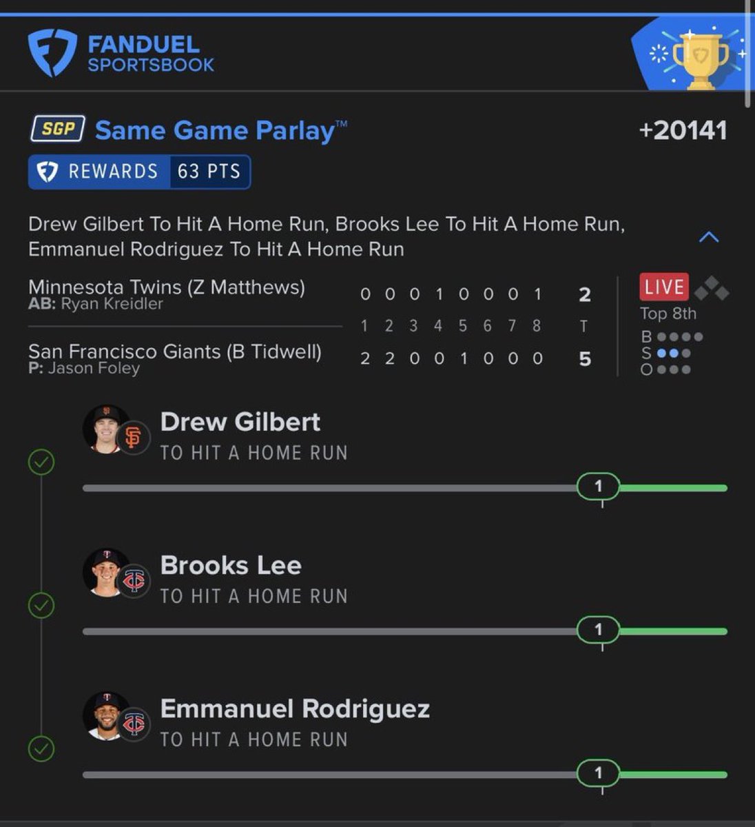 NaderMabroek's tweet photo. Cash it ✅✅

DONT MISS OUR NEXT PLAY.

Get My Best Free Plays Here ➡️ Link In My Bio

#NBA #DFS #DraftKings #nfl #MLB #CSGO #kbo #fanduel #prizepicks #tennis #Gambling𝕏 #CollegeBasketball #CollegeFootball #highschool https://t.co/S0nqxehIm1