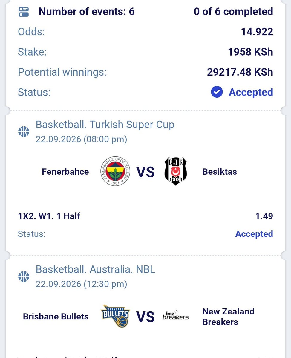 bettinganalyst_'s tweet photo. 6 picks 14.922 odds 👆👆👆

Slip code👉  XPV8H

Reg link 👉 https://t.co/CQcbpK7bGv

Promocode for bonus👉 512GB https://t.co/P2X5euNmJf