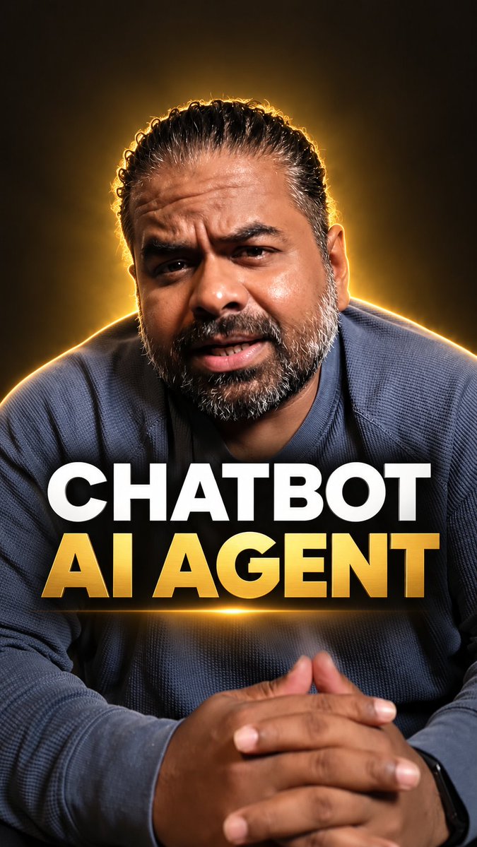 Khadir0909's tweet photo. https://t.co/NjDtzrWQrv

Chatbots and AI Agents are often spoken about like they are the same thing — but there is an important difference.

In this short video, I break it down using one simple mental model:

#AIAgent #Chatbot #AIAgents #ArtificialIntelligence #AIBasics https://t.co/QjmQ5qakHq