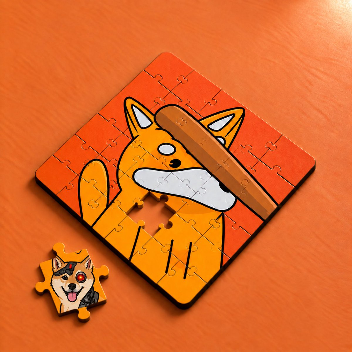 kkamixdd's tweet photo. @bonkfun @solana one piece 

The inu is artificial https://t.co/hHn8nmghLe