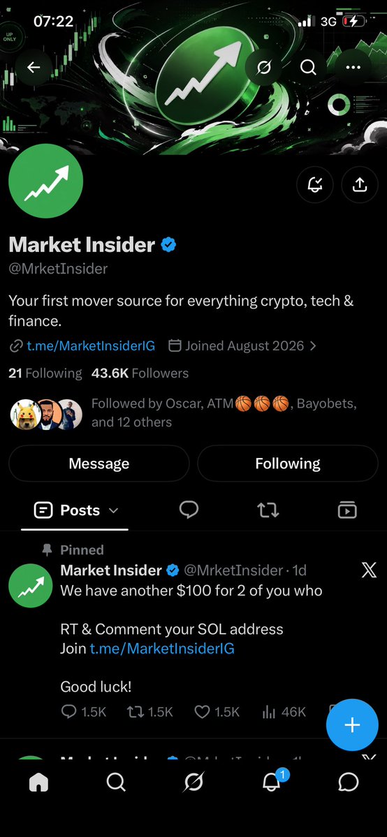 BashirMoruf3's tweet photo. @TheRealCEOAmber @MrketInsider I need $100 sol and hopefully I’ll be lucky this time around 

2k5DTFUTiNSA4vUsJXkjcircPhRLUdoUKxaRq5C4n8VD https://t.co/T4Yubgkaaa