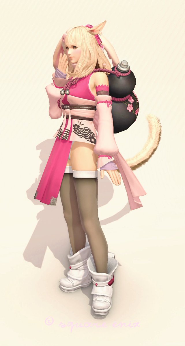 _annmilk's tweet photo. えなこちゃんがゲームショウで着てたコスプレみたいなミラプリ🎀🌸🤍 https://t.co/CKKfi1GP53