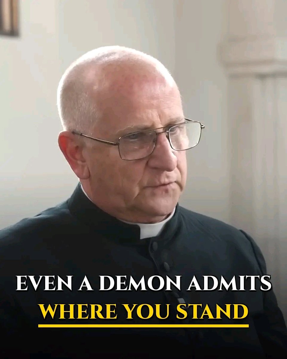 UcheMaryOkoli's tweet photo. If you are standing next to your child's suffering tonight and there is nothing left you can do, read what a demon was forced to admit about the place where you are standing.

Fr. Chad Ripperger, an exorcist, tells this one himself. It was the feast of the Assumption, and he was in the middle of a series of exorcisms. He told the demon that this day was Our Lady's moment of greatest glory.

The demon did not rage. It corrected him.

"HE JUST LOOKS AT ME FLATLY."

"NO, THAT'S NOT HOW THAT WORKS."

So he pressed. If the Assumption was not her greatest glory, what was it?

"IT WAS HER MOMENT OF GREAT TRIUMPH."

Then her crowning as Queen of heaven and earth?

"NO, THAT WAS HER MOMENT OF GREATEST HONOR."

Finally he commanded it to say what her greatest glory was. And the thing that hates her more than anything in creation had to say it out loud:

"STANDING UNDER THE CROSS IN PERFECT VIRTUE."

Later it was forced to add one more line:

"OTHER THAN THE ACTUAL PASSION AND DEATH OF JESUS CHRIST, HE SAID IT WAS THE MOST GLORIOUS EVENT IN ALL OF HISTORY. THE DEMON SAID THAT."

Read that again. Not the day she was taken up. Not the day she was crowned. The day she could do nothing at all. She could not take Him down. She could not stop it. She could not even hold Him. She stood there, and she did not leave.

Fr. Ripperger is careful with this: demons lie all the time, and there are ways an exorcist tests when they are being forced to tell the truth. This was one of those moments. And what it gave up is the thing every mother and grandmother needs to hear.

The illness you cannot cure. The addiction you cannot break for them. The child who walked away from the faith and will not talk about it. The marriage you watched fall apart from the outside. You have called it helplessness. Heaven calls it standing under the cross, and hell itself was made to call it glorious.

So tonight, do not try to fix it. Stand there, and do not stand there alone:

"Mother of Sorrows, you stood under His cross and did not leave. Stand with me under [name]'s. Hail Mary, full of grace..."

One Hail Mary, with their name in it. That is all.

👇 Whose cross are you standing under tonight? Just their first name.

Credit: Father Chad Community