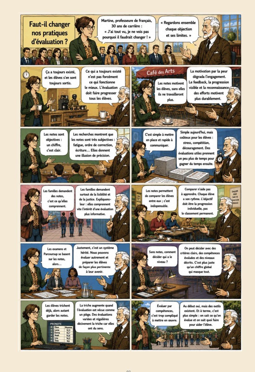 diversifier's tweet photo. 5eme et dernier chapitre qui articule evaluation et développement prof. "Au coeur du réacteur scolaire"", 110 pages originales entièrement consacrées aux pratiques de l'évaluation POUR les apprentissages, #eduinov enfin disponible sur le site https://t.co/MFgohtydFw https://t.co/2Cx11JVFgk