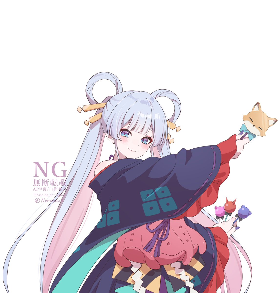 Nenuenu2's tweet photo. 今回参加させていただいた動画のイラストです🌕🐙✨️

----------------------------------------
てぃあ（@Tia0o0）さんの歌ってみた動画⬇️

皆さんもよろしければご覧ください🔗
https://t.co/0ElMJBXbMr https://t.co/42yskYhMS6