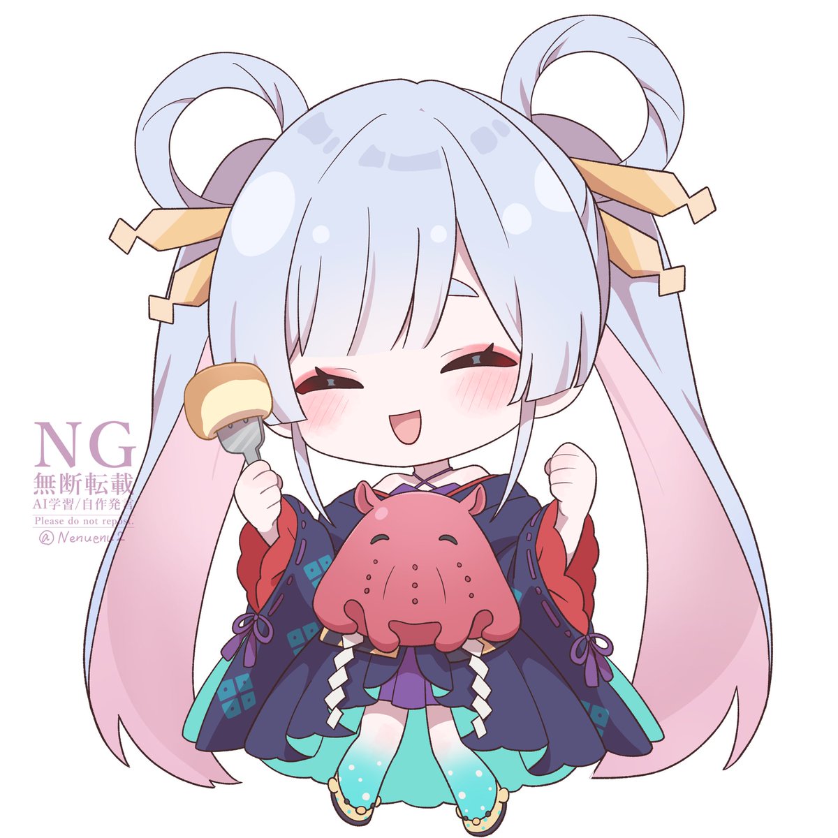 Nenuenu2's tweet photo. 今回参加させていただいた動画のイラストです🌕🐙✨️

----------------------------------------
てぃあ（@Tia0o0）さんの歌ってみた動画⬇️

皆さんもよろしければご覧ください🔗
https://t.co/0ElMJBXbMr https://t.co/42yskYhMS6
