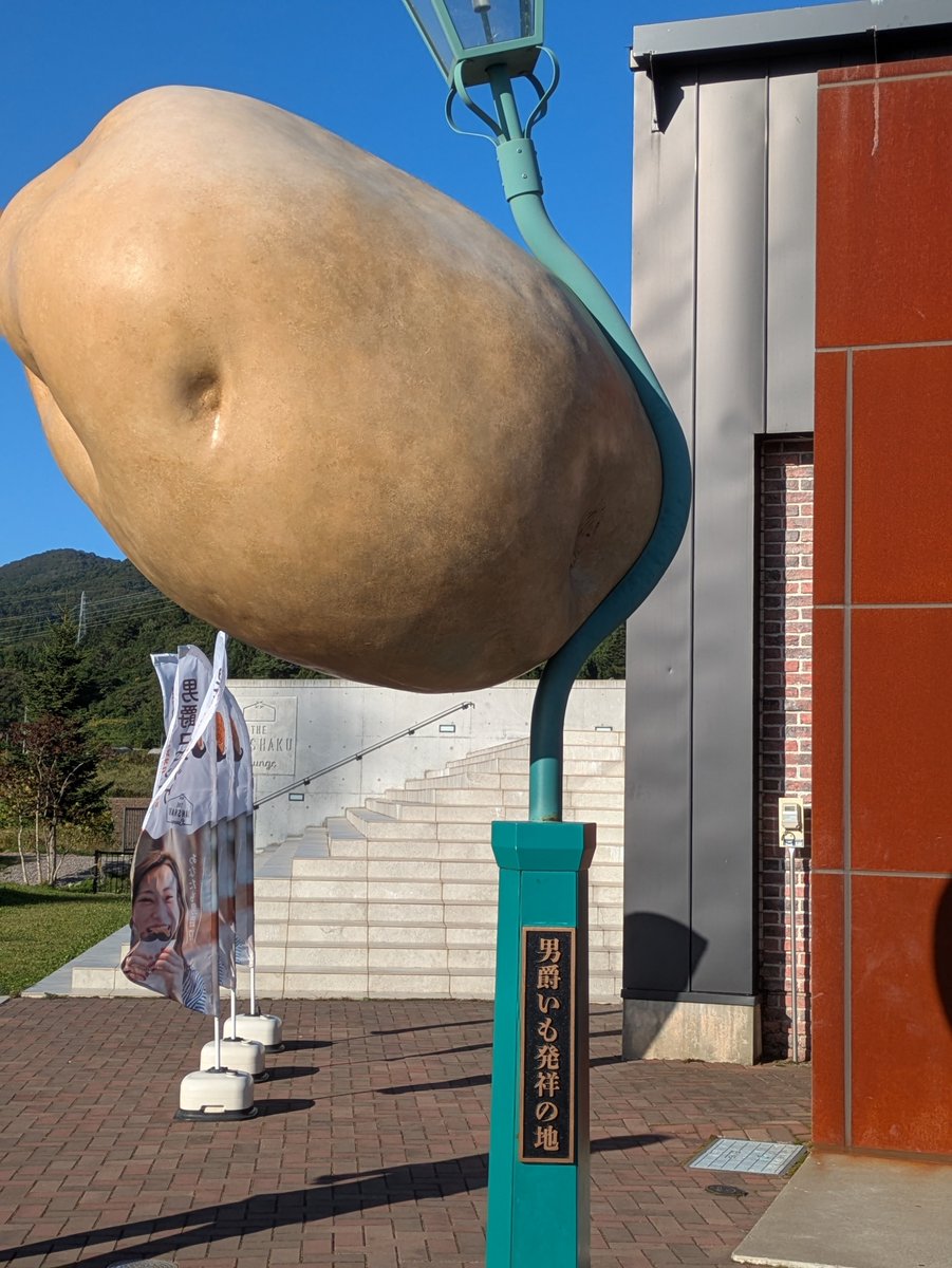 grassonketchup's tweet photo. やっぱ風強いし芋くらいめり込むよね https://t.co/xGeFimv4um