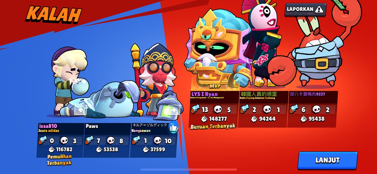 Pawsz_'s tweet photo. @BrawlStars Why are you guys making things so difficult for the team and becoming such a burden? 🇨🇳🇰🇷🇯🇵 very noob 👎 https://t.co/sjLOBsZIlG