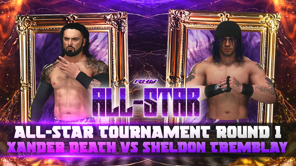 RHW_official's tweet photo. ⭐ THE ALL-STAR TOURNAMENT CONTINUES TONIGHT! ⭐

Tonight at 7 PM CT, Round One continues to unfold!

🔥 @WrldsVamp vs. Adam Young
🔥 @XanderDeathEFed vs. @Prodigy_Sheldon
🔥 @KingKongDillin vs. @DAngeloSmartArt
🔥 @Flyboy_CAW vs. @GR1M3
Who will advance to the next round? 👀

WATCH LIVE: https://t.co/tdejsaAc2D