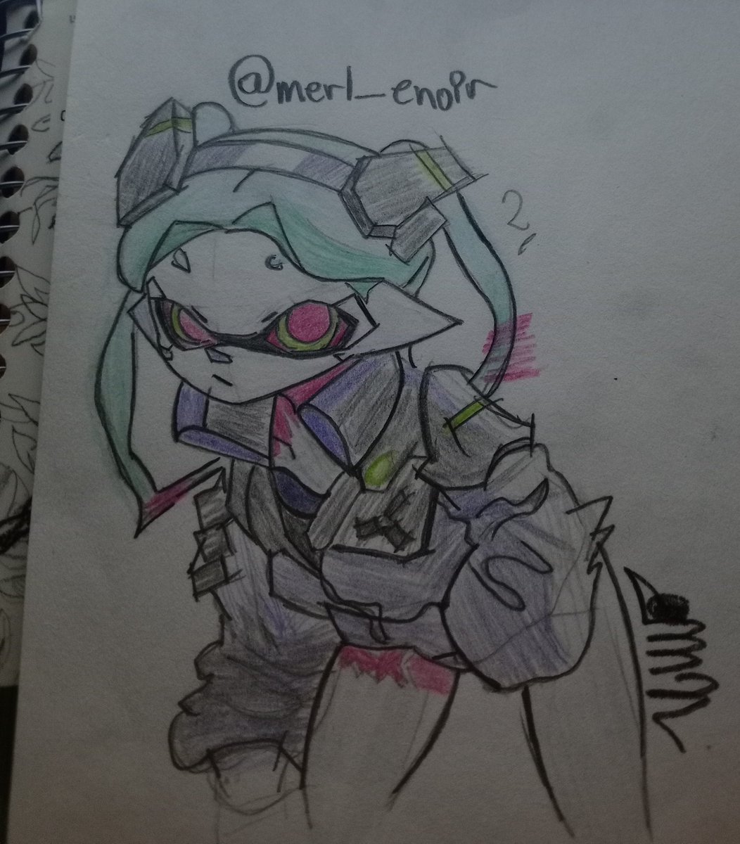 merl_enoir's tweet photo. @zaidcos_B Un dibujo rapidín de Rebecca, como una Inkling
SJSJSJSJS la suerte de encontrar este post hace pocas horas por ende hice un dibujo bastante breve un disculpa por eso :,3 https://t.co/oMVlN2Rwae