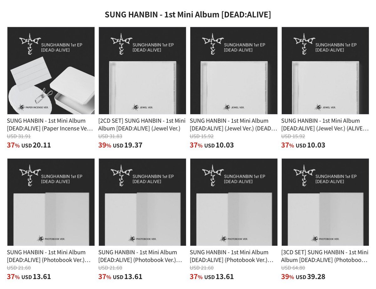 GLOBALSHB's tweet photo. [📢] DISCOUNT ANNOUNCEMENT: 37–39% OFF (Donations: 41% OFF)

★ ZB1 GLOBAL UNION
#Ktown4u (@ktown4u_com) X @GLOBALSHB!

🖤 SUNG HANBIN 1st EP [DEAD:ALIVE] is now OPEN!
✔️ Order the album through our fanclub link and receive a 37–39% discount (or 41% off for album donations).
🗓️ Sales period: until October 12, 2026, 9:00 AM KST

🛒 Fanclub Discount Link
🔗(https://t.co/0QRWOeoLhA)

1️⃣ 💵 Donations (non-shipped albums): ALL album purchases will be counted toward the charts. 

2️⃣ 🎞️ Advertising Goal: If we sell 700 or more albums through our Global Fanclub Link by October 7, we will receive a free advertisement on the 3rd floor of COEX!

PREORDER SUNG HANBIN EP 

#PREORDER_DEAD_ALIVE
#SUNGHANBIN #성한빈