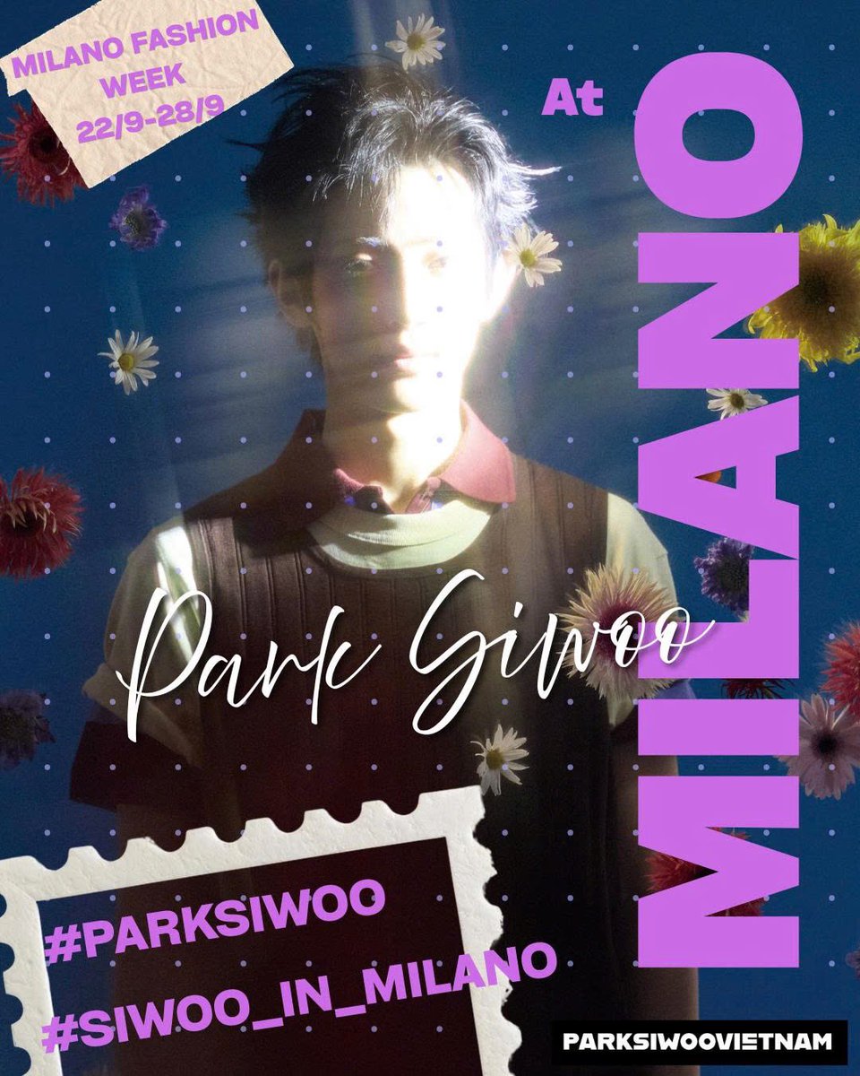 ParkSiwooVN's tweet photo. Milan’s lights will shine even brighter with Park Siwoo
박시우와 함께, 밀라노의 빛은 더욱 눈부시게 빛날 거예요. ✨💜

#SIWOO_IN_MILANO #PARKSIWOO https://t.co/K4d9rhWQm6