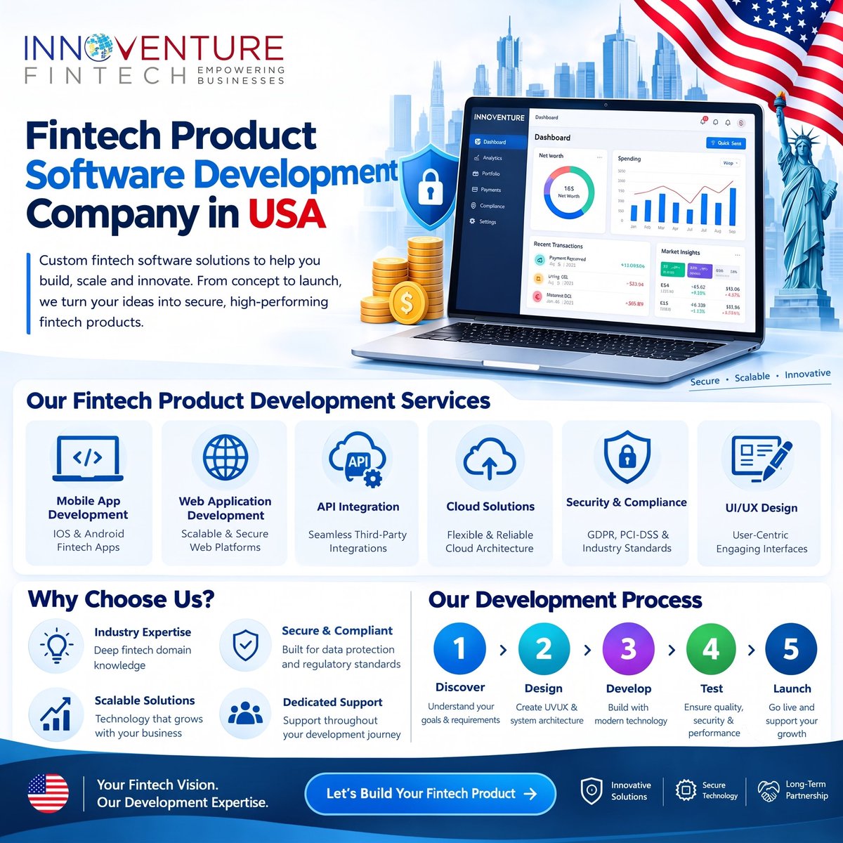 innoventureind's tweet photo. 🚀 Fintech Product Software Development Company in USA

Innoventure Fintech helps businesses transform fintech concepts into powerful software products — from product strategy and UI/UX to development, integration, testing, and launch.

#fintech #fintechdevelopment https://t.co/R23kUk69o6