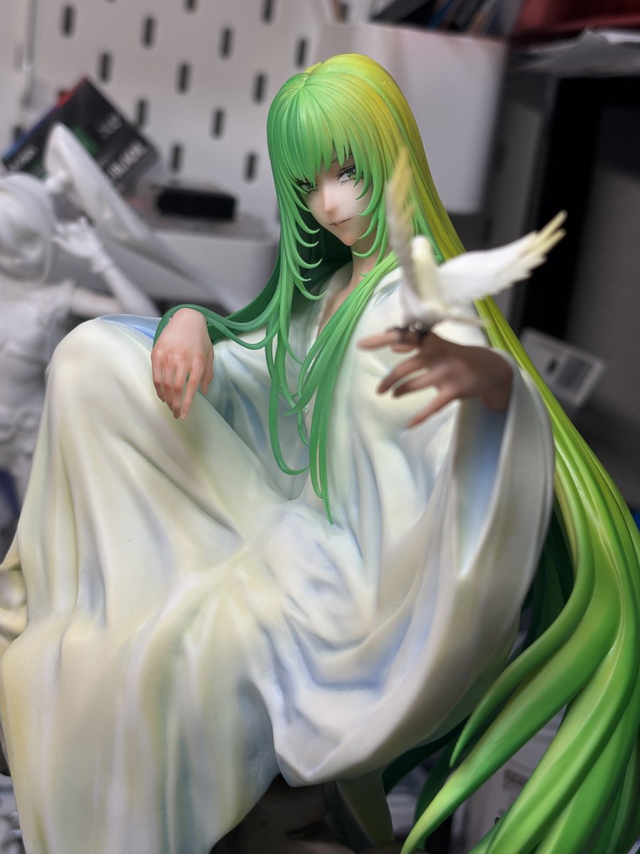 kinoshitaseki's tweet photo. 完成しました！
上海へ向けて、発進します！🫡

#FGO 
#エルキドゥ
#ストレンジフェイク
#strangefake https://t.co/25gfnnzyah
