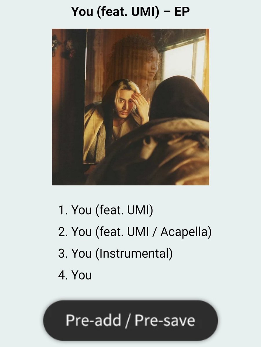 rie_takai's tweet photo. 💌Fujii Kaze Official Newsletter

"You (feat. UMI) - EP" Out Fri,September 25! [Fujii Kaze Official Newsletter] 
"You (feat. UMI) - EP" 9/25(金)に配信リリース決定!

#FujiiKaze #UMI #You_EP https://t.co/CgYyFLx6kY
