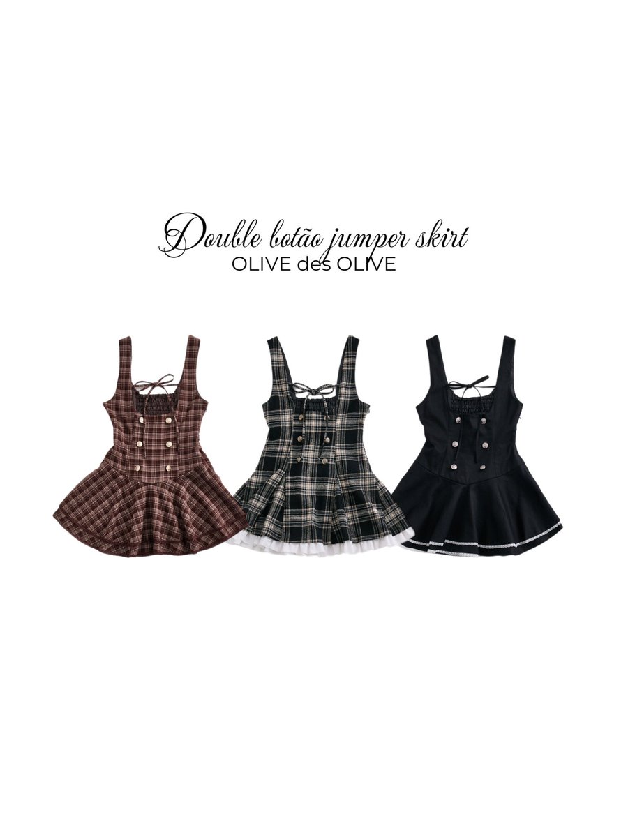 olivedesolivejp's tweet photo. ガーリー好き、これ絶対好き。
ダブルボタン×レースアップ×ふわっと広がるシルエット🎀
秋冬の本命ジャンスカすぎる🤎

https://t.co/tNFqPVuTVl https://t.co/DDZvesP7vg