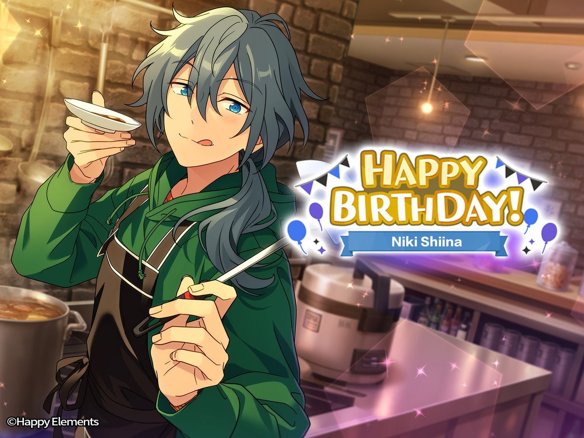 enstarsmusic_EN's tweet photo. 🎉Today is the birthday of Niki Shiina!

🎂 Happy Birthday to Niki!

🎁Repost &amp;❤️:
2 Producers: 10 DIA Scout Tickets

#EnsembleStarsMusic https://t.co/lohNF5DaXR