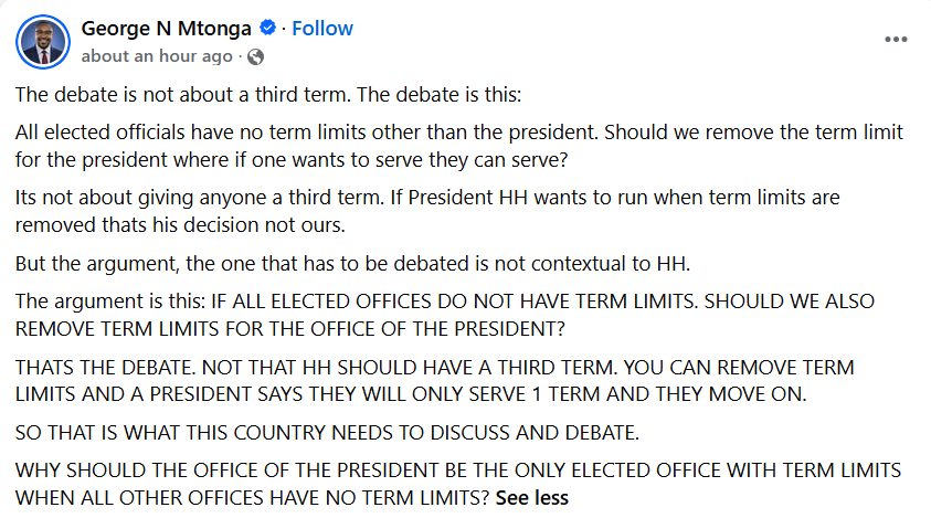Malik_ZMB's tweet photo. Sishuwa predicted this argument a year ago lol. - retired politician. https://t.co/6G7m9z59eL