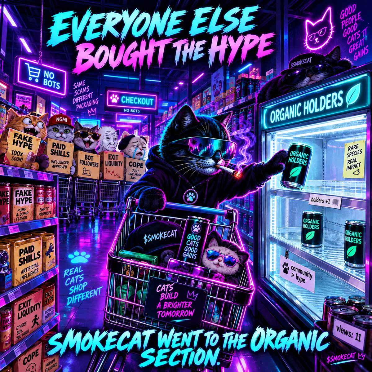 SmokeCatSF's tweet photo. Everyone can buy hype.

SmokeCat is looking for something rarer.
 Real holders. Real community. Organic growth. 😼
One cat at a time.

$SMOKECAT 🐾💨

$SMOKECAT solana:HcRLc9VDgjLeK154xDawfb1dmVJ98DoSqcwTHGqiDeJR $ACAT $TCAT $JUPCAT $PURR $BTC solana:6UtY9iTZMQQ5QZVrbzFnNaJntV7oySm9k97mvwnuZcxr $RAYCAT solana:AGi2s9zPRPHs3zEDPhPTroumTEXK5ufymYSfEFndCSSW solana:6AUURRdHb9TrfPHv9AMofa8NEVoZDXcsbWKcUBpFSRXs $NINJACAT