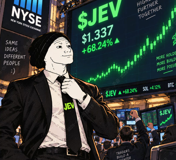 I_am_Jev_Dev's tweet photo. Everyone is looking for the next narrative. I’m watching Jev.

⏳ $JEV will launch in 7 hours

🎁First 100 $sol address ONLY https://t.co/8OfubGuTJO