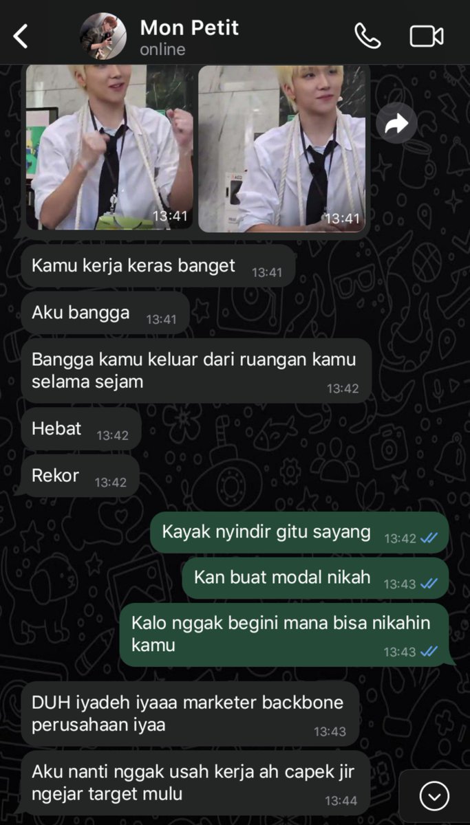 moncherstar's tweet photo. yang ini gila gila target dan modal nikah https://t.co/D9ZMwZjVCM