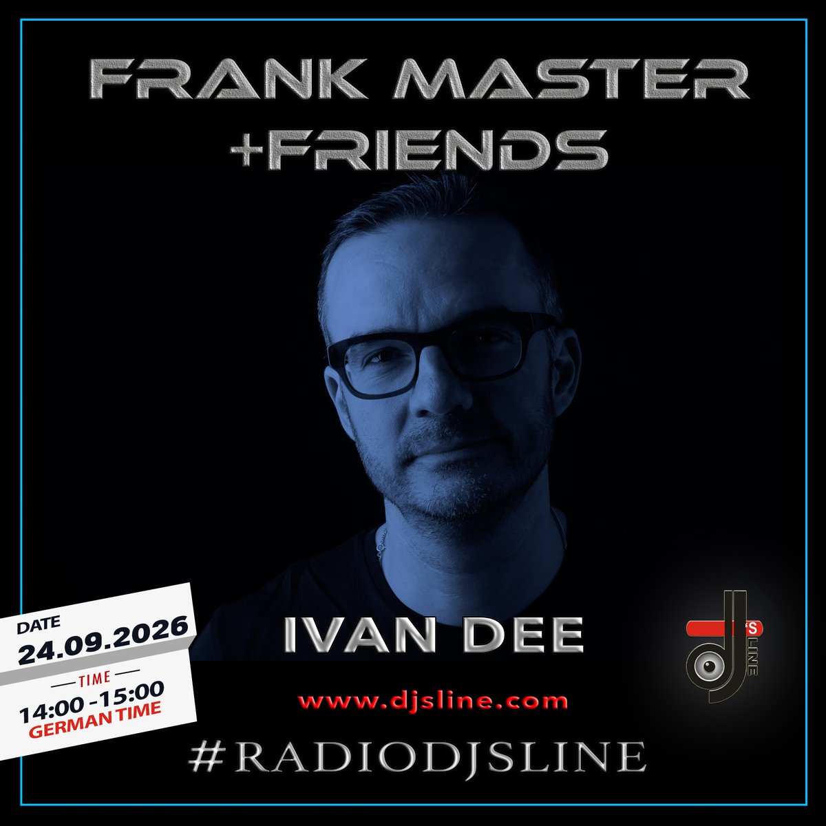 djsline's tweet photo. 24.09.2026 #DJSLINE # FRANKMASTER + FRIENDS
https://t.co/mdU1oBtdi7 #deephouse #techhouse #nudisco #indie #soulfullhouse #jazzhouse #afrohouse #djsline #onair #radio #germany
https://t.co/8gNZzMRLe9
https://t.co/h7lOqW4YdL
https://t.co/FAiKwElTXh https://t.co/I83D4cACJR