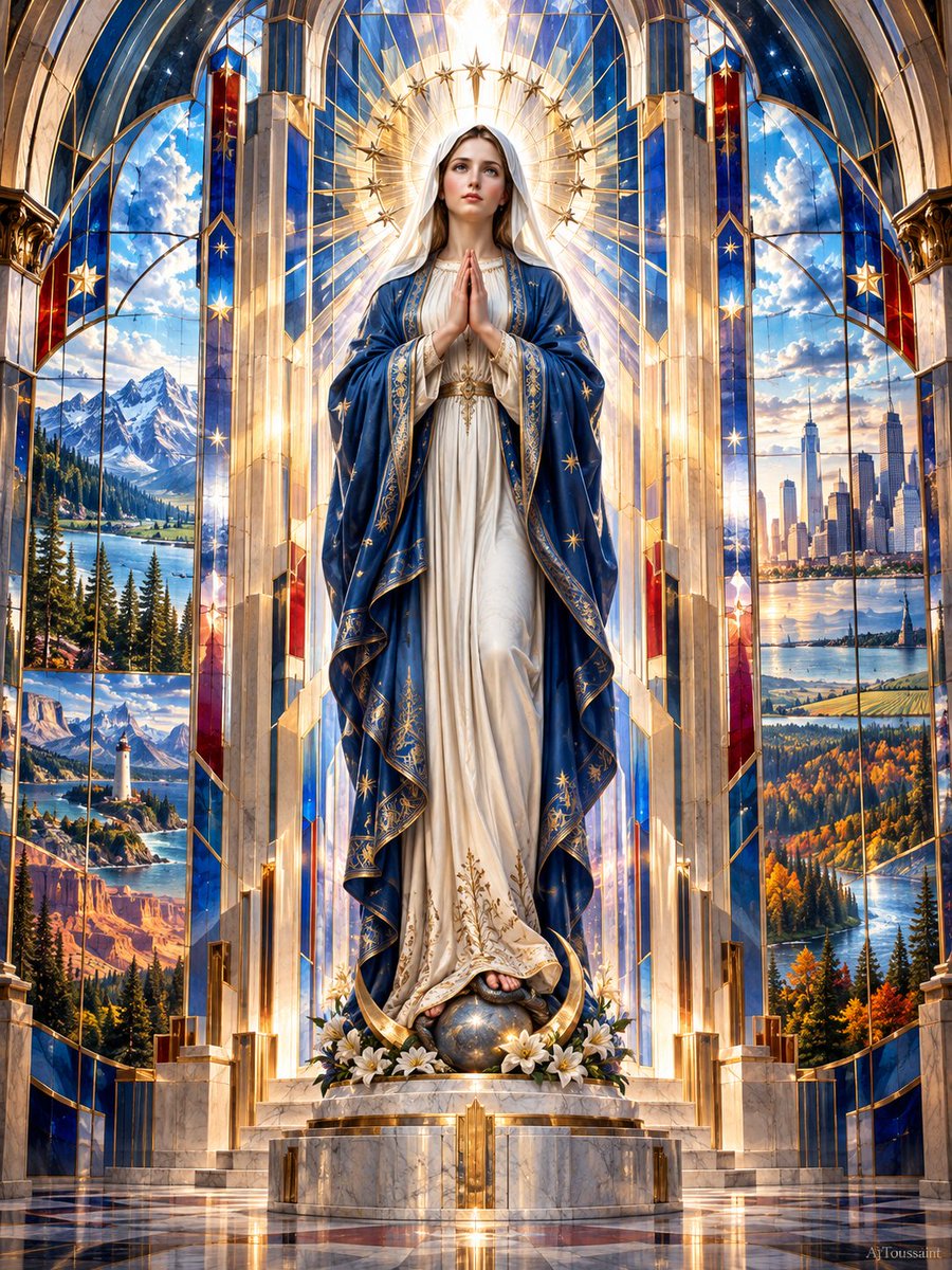 ajtoussaint's tweet photo. Hail Mary, full of Grace, the Lord is with thee. Blessed art thou among women, and blessed is the fruit of thy womb, Jesus.

Holy Mary, Mother of God, pray for us sinners now, and at the hour of death.

Amen. https://t.co/WAEh6KrhkQ