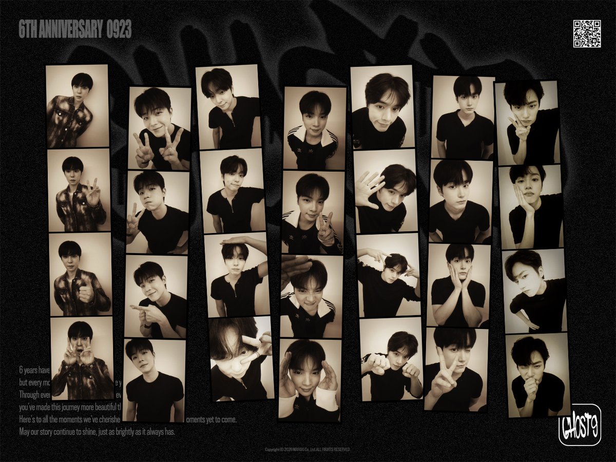 GHOST9OFFICIAL's tweet photo. [💌]

𝗚𝗛𝗢𝗦𝗧𝟵 𝟲𝗧𝗛 𝗔𝗡𝗡𝗜𝗩𝗘𝗥𝗦𝗔𝗥𝗬 
ʟ 𝟦ᴄᴜᴛ ᴘʜᴏᴛᴏ

#GHOST9 #고스트나인
#GHOST9_Debut_6th_Anniversary https://t.co/8sS4r5jaPO