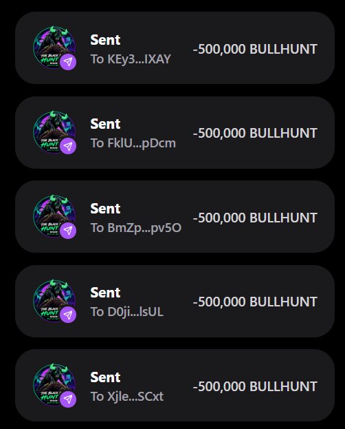 TwinTulips's tweet photo. Claim your 500k $BULLHUNT Airdrop 🪂 

Like + RT pinned post 📌
 
Drop your $sol   address &amp; RT ♻️

Must Join TG: https://t.co/iNaLu934t9
 
First 500 wallets 👇 https://t.co/r3R5RhXn7O