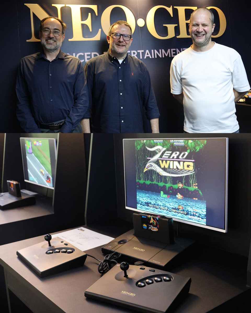 denfaminicogame's tweet photo. 『NEOGEO AES+』は過去作の互換性100％＋新規タイトルも追加！気になるあれこれをスタッフに直撃してきた
https://t.co/ATytjlEsSa

なんとオリジナル版では発売されていないタイトルも遊べるように。単純なレトロゲーム機の復刻版ではなく、現代で“遊べる”ようにするためのこだわりがすごい
#TGS2026 https://t.co/4onsXl0tNE