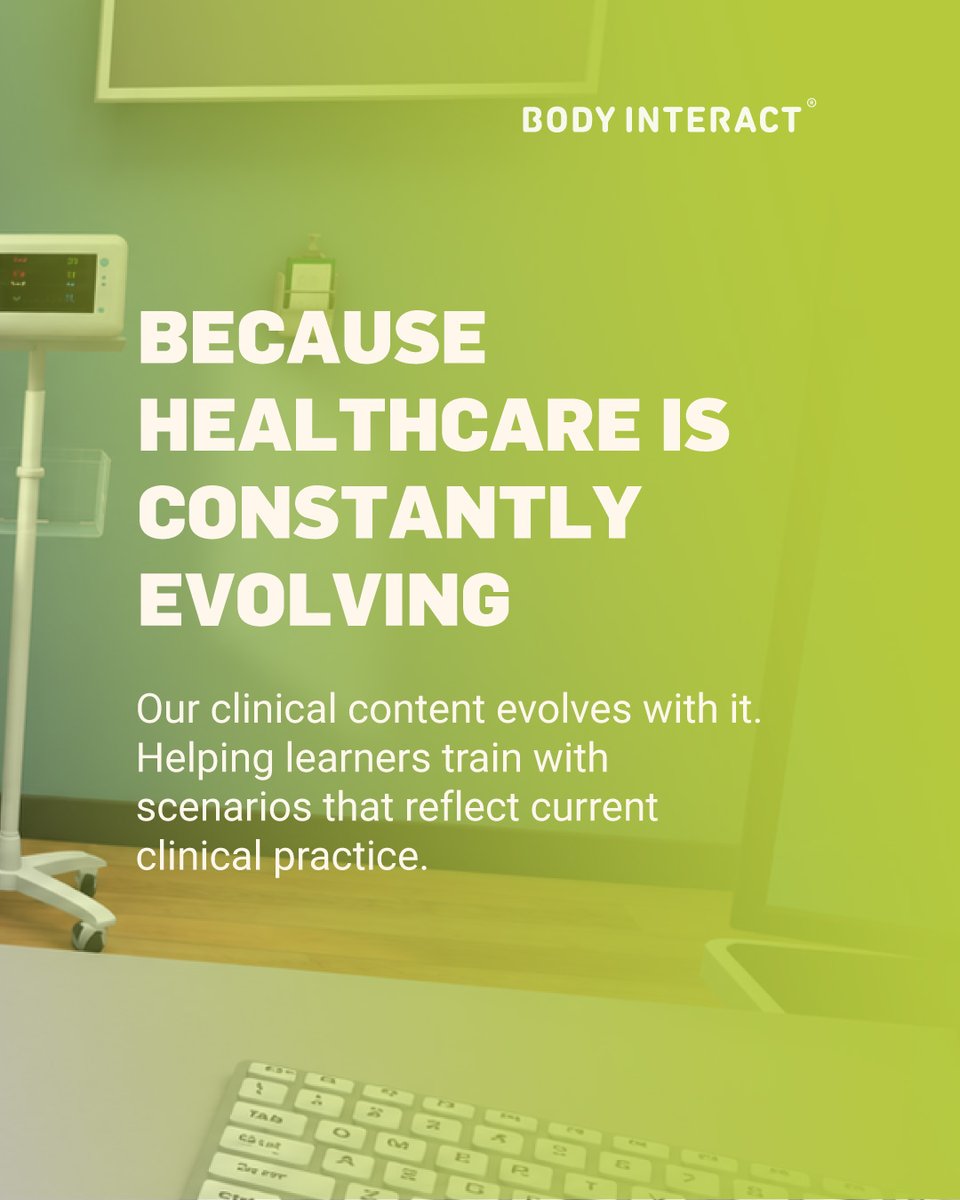 BodyInteract's tweet photo. Our #diabetes scenarios have been reviewed and updated to reflect the latest scientific evidence and current clinical recommendations, including the ADA Standards of Care in Diabetes 2026, the AACE 2026 Type 2 Diabetes Algorithm, and the latest NICE guidance. 
#BodyInteract https://t.co/405QUXIt74