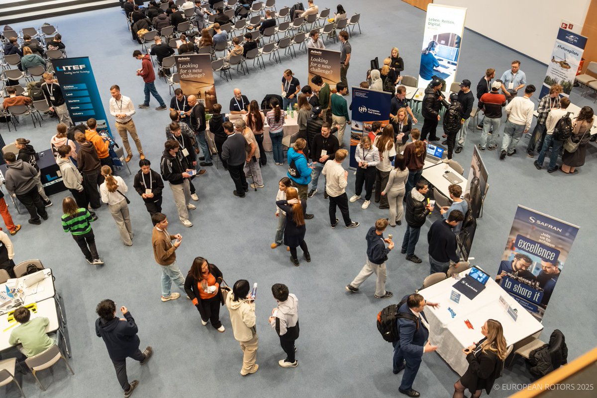 EuropeanRotors's tweet photo. 🚁 Ready to launch your career in vertical aviation?

Join Career Day at #EUROPEANROTORS 2026 for networking, presentations &amp; career-focused conversations with industry leaders and employers.

📍 Lyon 🗓️ Nov. 30–Dec. 3

🔗 https://t.co/QMPRtyd2e2

#VerticalAviation #VTOL https://t.co/JTZZO8laDg