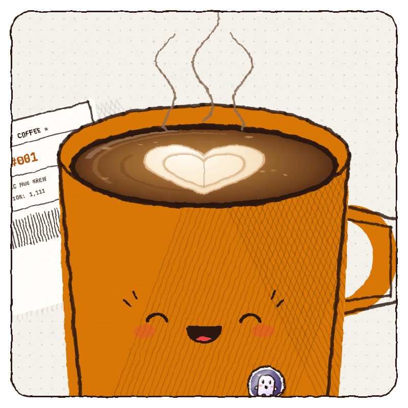 xproofofcoffee's tweet photo. 1,111 unique coffee, written entirely in code.
Free mint dropping September 27 on Robinhood Chain.
(Max 2 for whitelist, max 1 for public)   
Giving out 500 whitelist spots to early supporters:
• Follow, Like &amp; RT
• Drop your wallet below https://t.co/KUrY3zgrL7