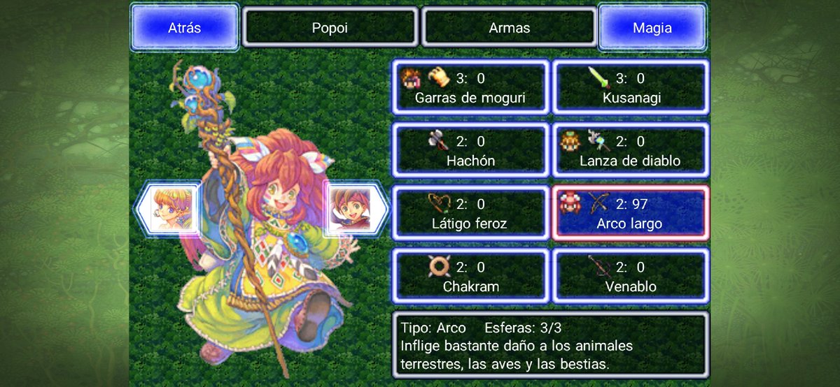 Yuusha_Kojirou's tweet photo. おはよう～🥱

聖剣伝説2は、ゆっくり進めながら遊ぶべきアクションRPGだと思う。
オーブを手に入れるたびに、武器を強化したりレベルを上げたりするのがおすすめ。

今は高地にいるんだけど、ポトスに戻ってきた。
レベルが高いと敵を簡単に倒せるし、武器レベルも少し早く上げられるからね。 https://t.co/PHRqkQcjEC