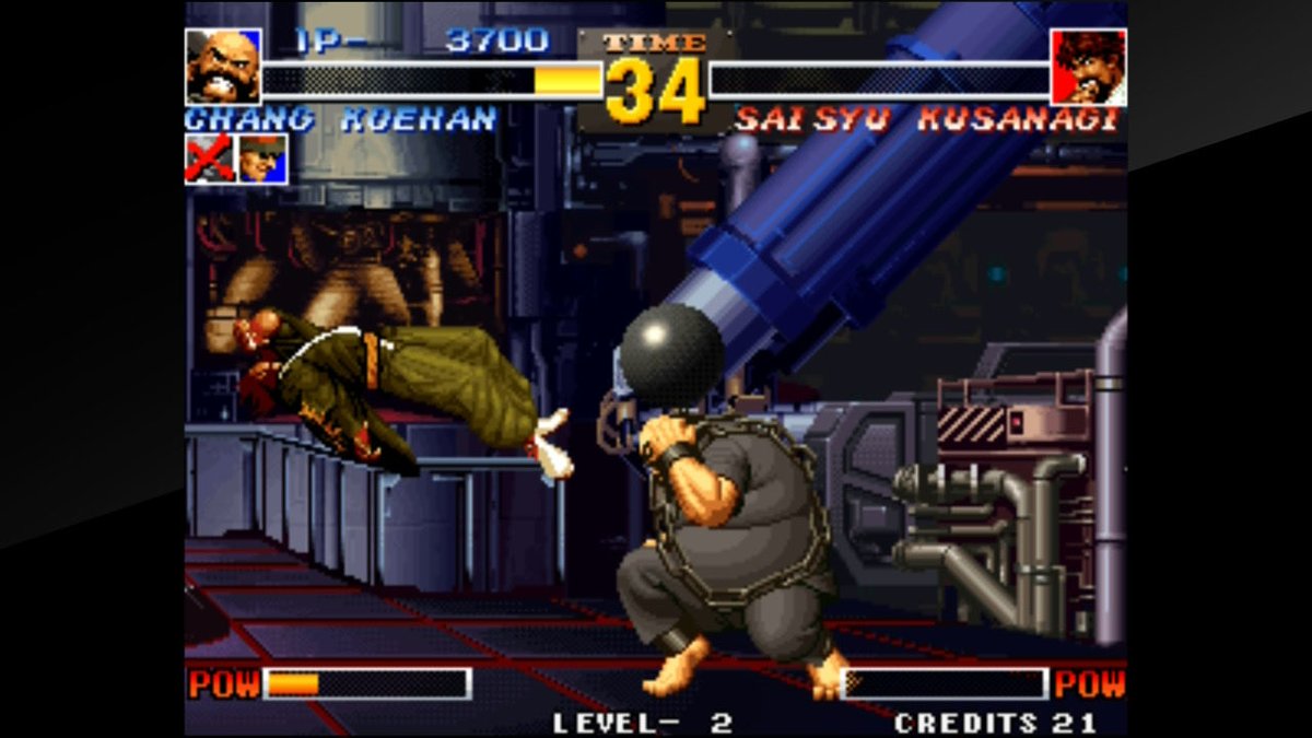 JAYSteinbrink's tweet photo. Number 34. King of Fighters. All the beauty and fun of the series with the cheapest AI I have ever seen. Enemies attack through your attacks, sometimes use turbo, and always cause more damage. Final fight is two bosses. With caution but still recommended!!#KOF95 #nintendoswitch2 https://t.co/FqBLK2859N