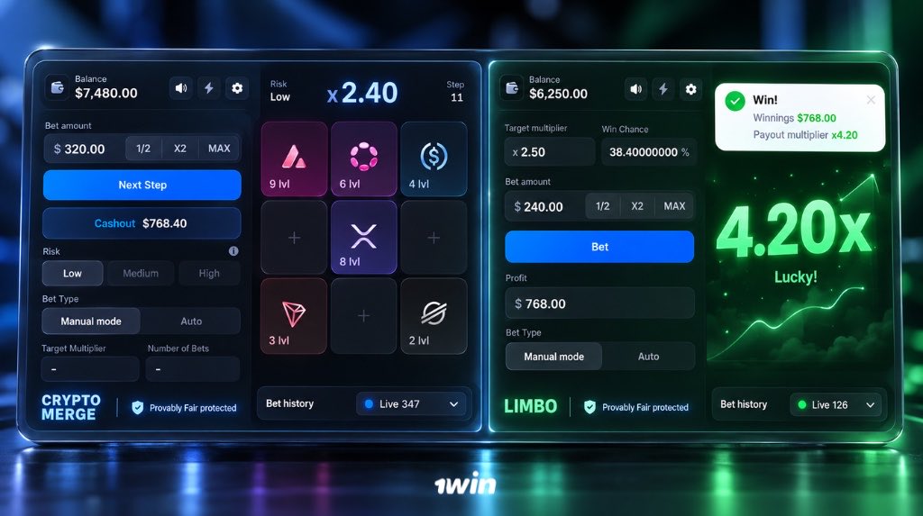 onchain_morgan's tweet photo. Crypto Merge has definitely made me question a few life decisions. Limbo too. 

So I like what @1win is doing here.

Both games now have Provably Fair verification, which means the result is already locked before the round begins.

The interesting part is what happens after.

Instead of just accepting whatever appeared on your screen, you can go back and verify that exact round yourself.

You’ll still lose sometimes. You’ll still blame the game before blaming your decisions. 

But now there’s proof sitting there waiting for you.

That’s the kind of transparency that makes sense for crypto gaming.