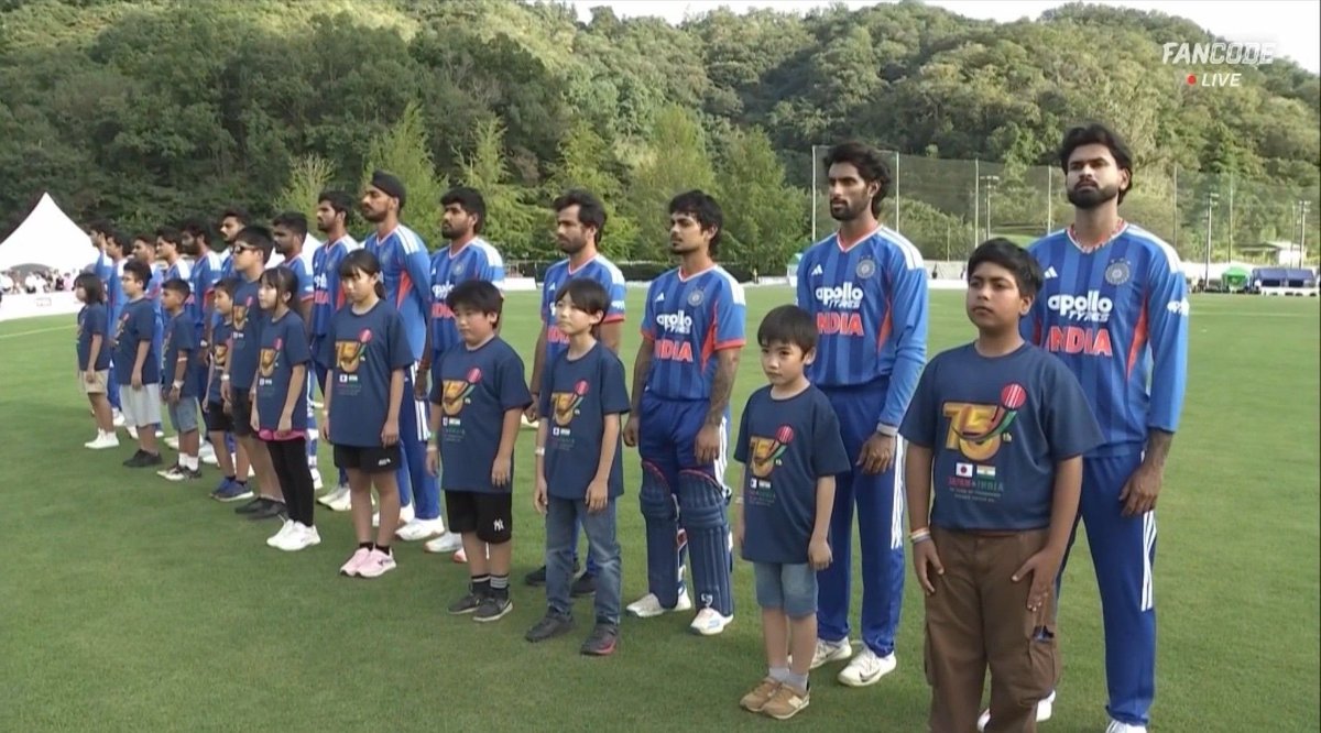mufaddal_vohra's tweet photo. Vande Mataram and National anthem in Japan. https://t.co/cxoTWPIwqp
