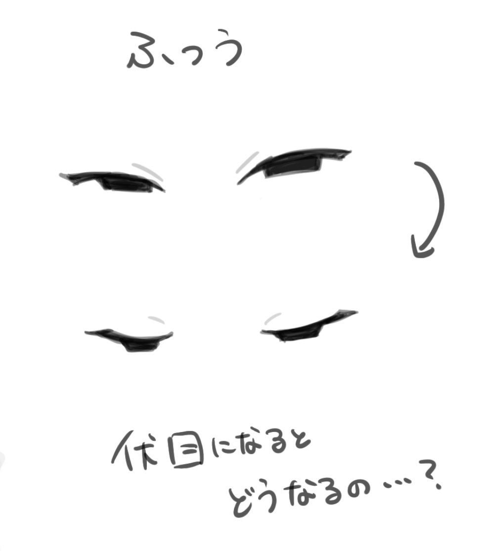 ikiterudake_220's tweet photo. ハジメくんって伏目になると目の形はどうなるの？ https://t.co/bALmqGlTnC