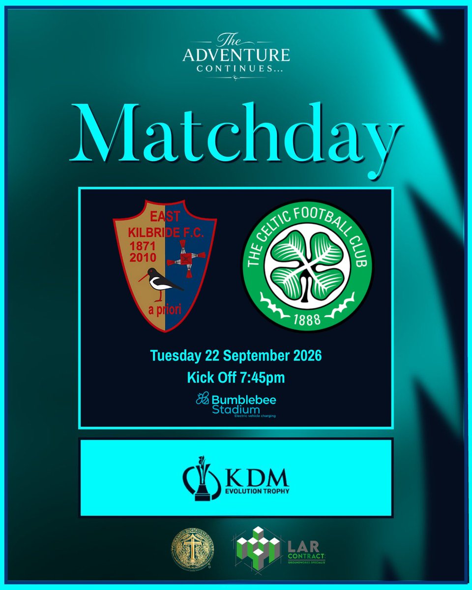 officialEKFC's tweet photo. 𝐁𝐚𝐜𝐤 𝐭𝐨 𝐜𝐮𝐩 𝐚𝐜𝐭𝐢𝐨𝐧. 

⌚️22.09.2026 | 19:45
🏆 @TheKDMGroup evolution trophy 
🏟️ @bumblebeeev stadium
🎟️ https://t.co/rHVwnw28pP
📺 @PremSportsTV 

#TheAdventureContinues https://t.co/1E56BSWiSs