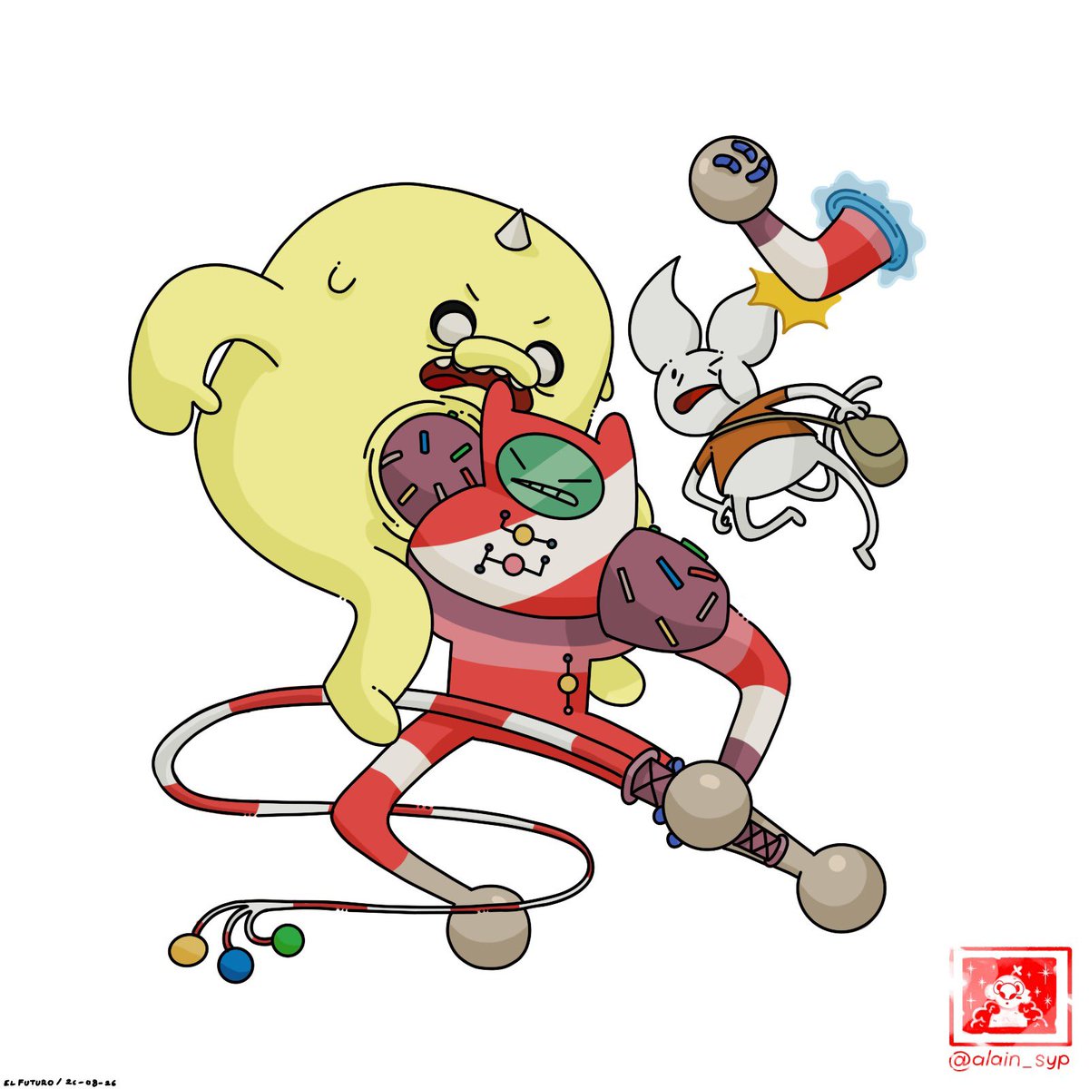 alain_syp's tweet photo. 1000 años en el futuro 
-
#adventuretime #horadeaventura #fionnaandcake #cartoonnetwork #alain_syp https://t.co/GecbKdrs2Y