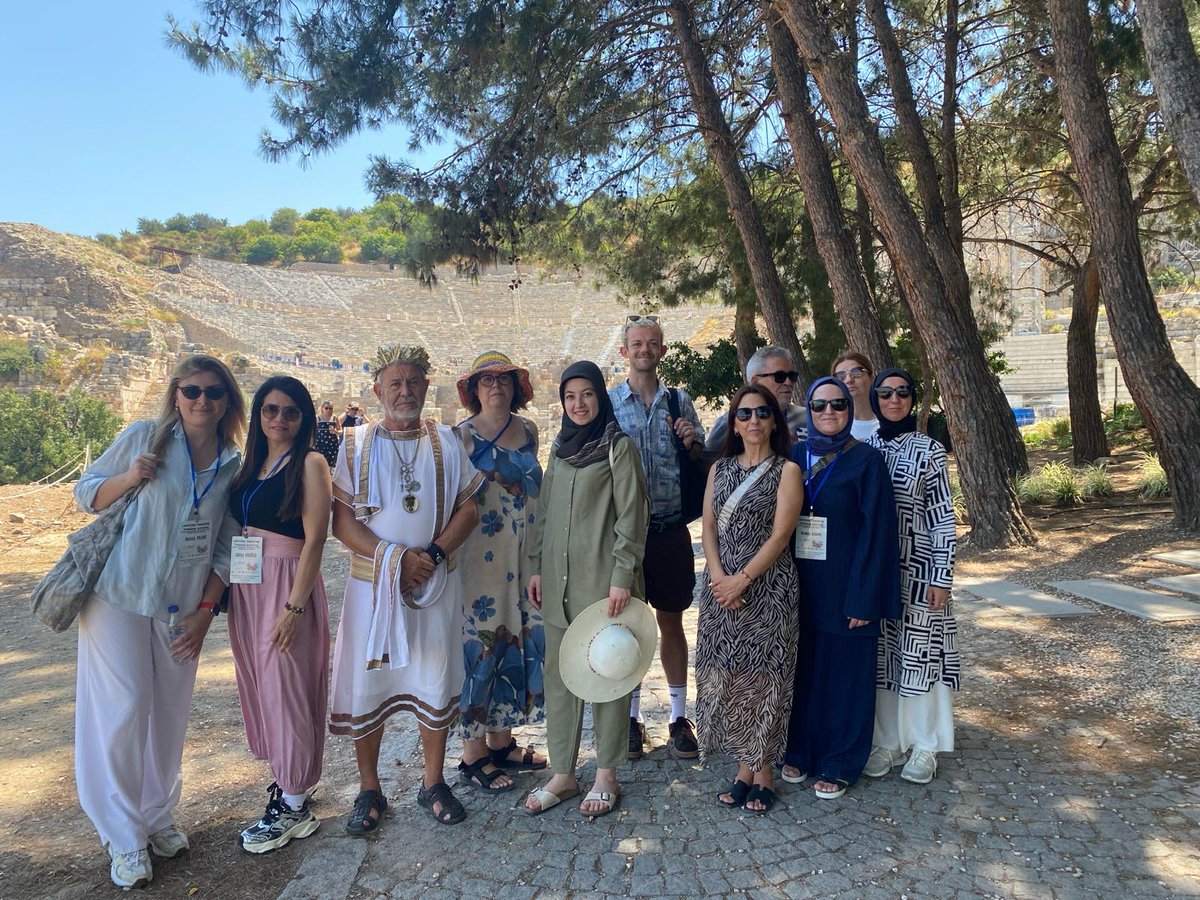 DCCiEC's tweet photo. On the third day of the mobility in Aydın, Türkiye, cultural visits were organized. https://t.co/sfvb1O64ws