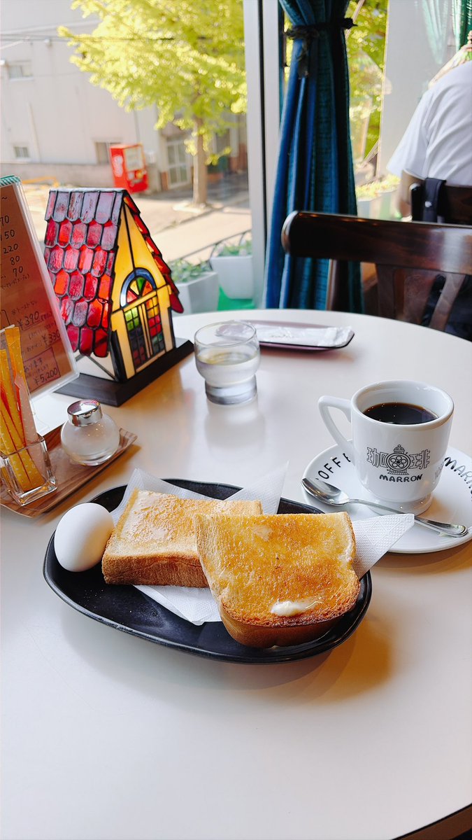 nagare_Ru_'s tweet photo. 最終日の朝は「喫茶マロン」に行きました

純喫茶の雰囲気が普段から好きなので、良い朝の時間を過ごせました

#FELLOWSEXPO2026AOMORI https://t.co/Dii2fbrJoA