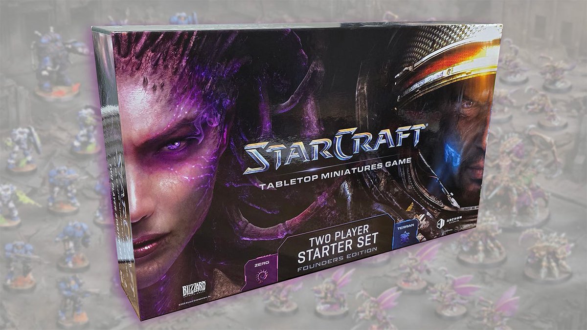 FPSNewsFR's tweet photo. StarCraft en jeu de figurines transpose le système du RTS avec des missions négociées entre joueurs et des rounds limités à cinq tours #StarCraft #ArchonStudio #JeuDePlateau #Blizzard
▶️ https://t.co/OoaKg6b6aT https://t.co/trBSMIbYCp