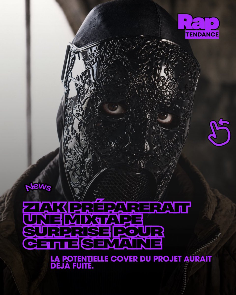 raptendance_'s tweet photo. Une mixtape inattendue serait prévue cette semaine, et la cover du projet aurait déjà fuité sur les réseaux.

Ce comeback vous excite ? 🤔

#ziak #rapfr #raptendance https://t.co/m7TtxHz3Tq