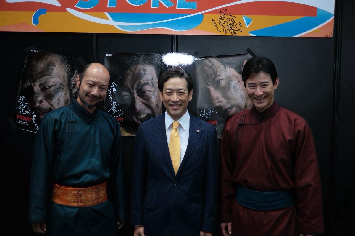 baba_toru_'s tweet photo. 【懇願】再!!朝礼!!悪役会議室!!!
#VIVANT #悪役会議室 https://t.co/QGK0DOaq40
